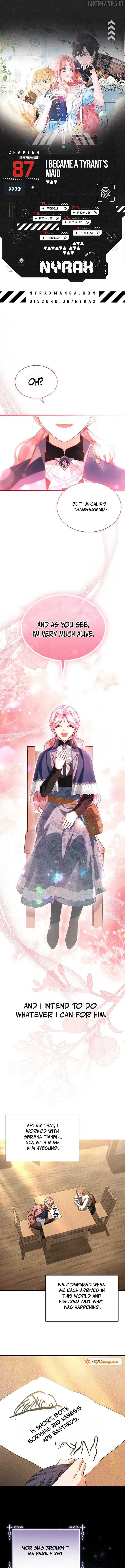 I Became The Tyrant's Chambermaid Chapter 87 page 1 - 