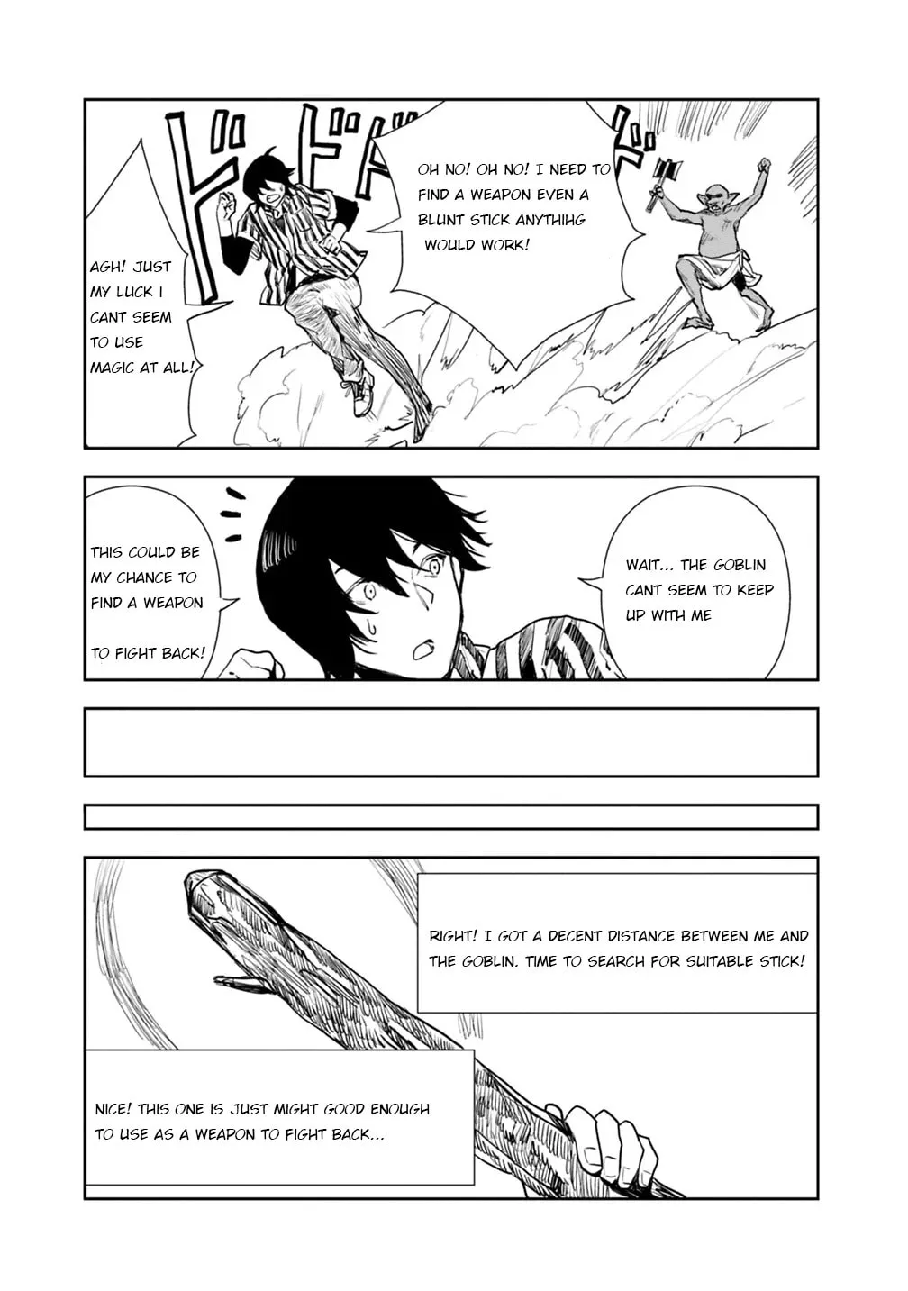 I Came to Another World as a Jack of All Trades and a Master of None to Journey While Relying on Quickness Chapter 1 page 8 - 