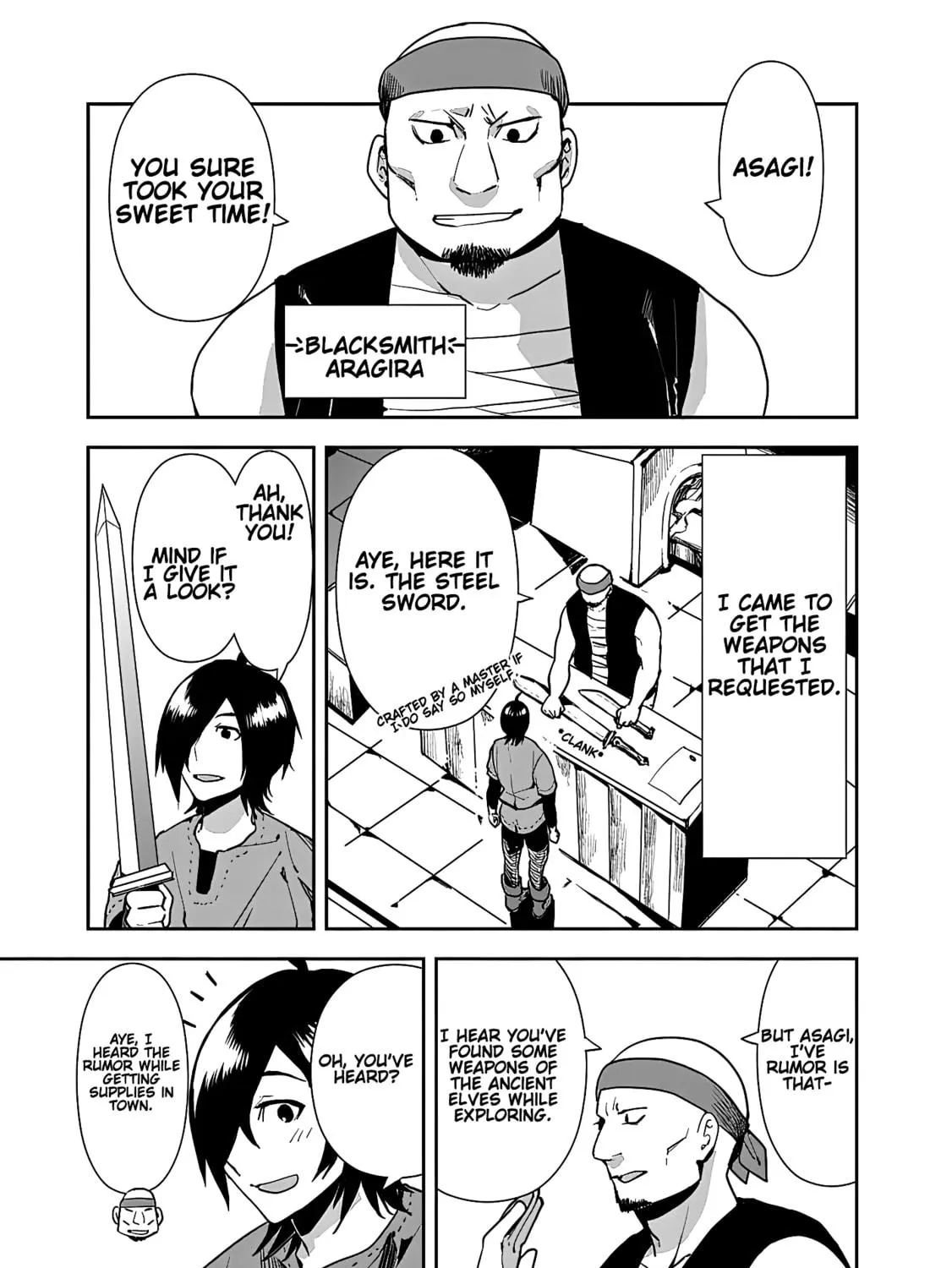 I Came to Another World as a Jack of All Trades and a Master of None to Journey While Relying on Quickness Chapter 10 page 10 - 