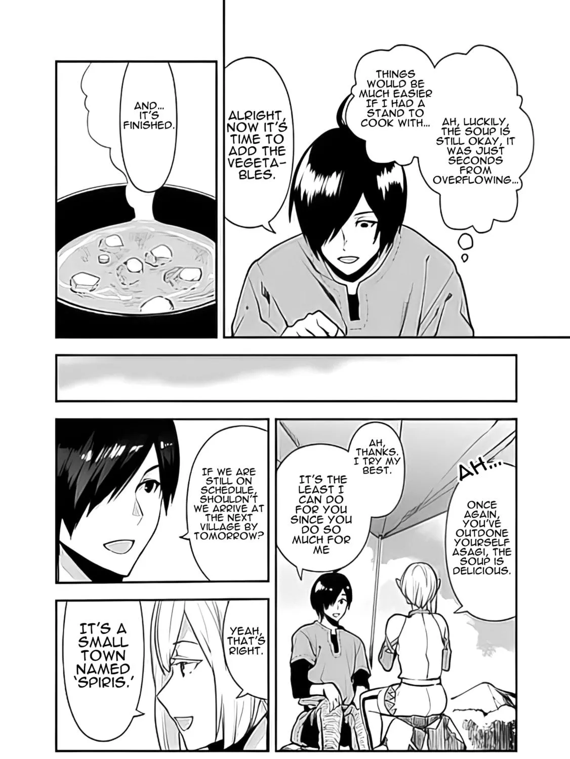 I Came to Another World as a Jack of All Trades and a Master of None to Journey While Relying on Quickness Chapter 14 page 8 - 