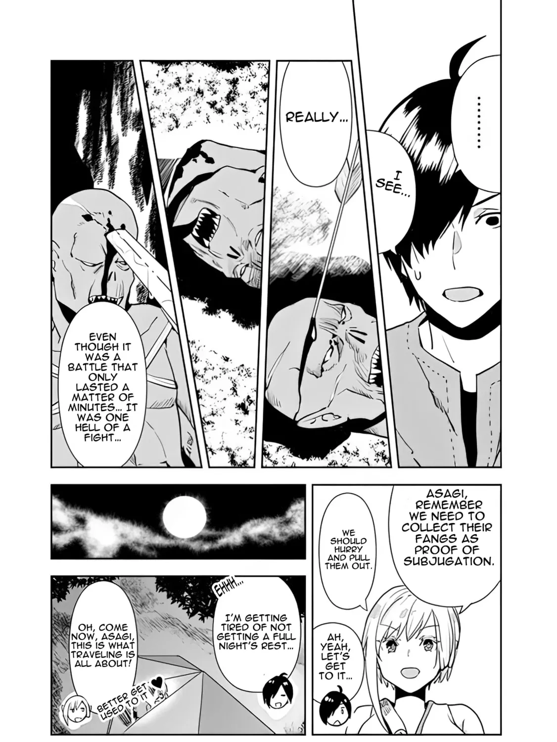 I Came to Another World as a Jack of All Trades and a Master of None to Journey While Relying on Quickness Chapter 15 page 35 - 