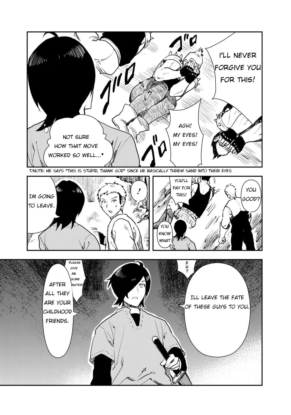 I Came to Another World as a Jack of All Trades and a Master of None to Journey While Relying on Quickness Chapter 3 page 7 - 