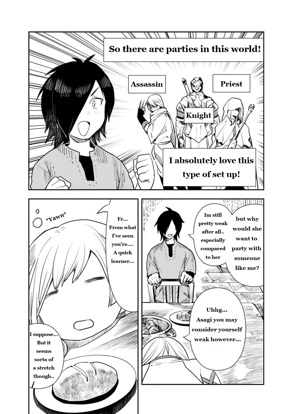 I Came to Another World as a Jack of All Trades and a Master of None to Journey While Relying on Quickness Chapter 4 page 2 - 