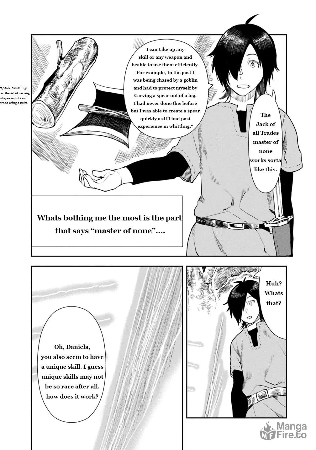 I Came to Another World as a Jack of All Trades and a Master of None to Journey While Relying on Quickness Chapter 4 page 10 - 