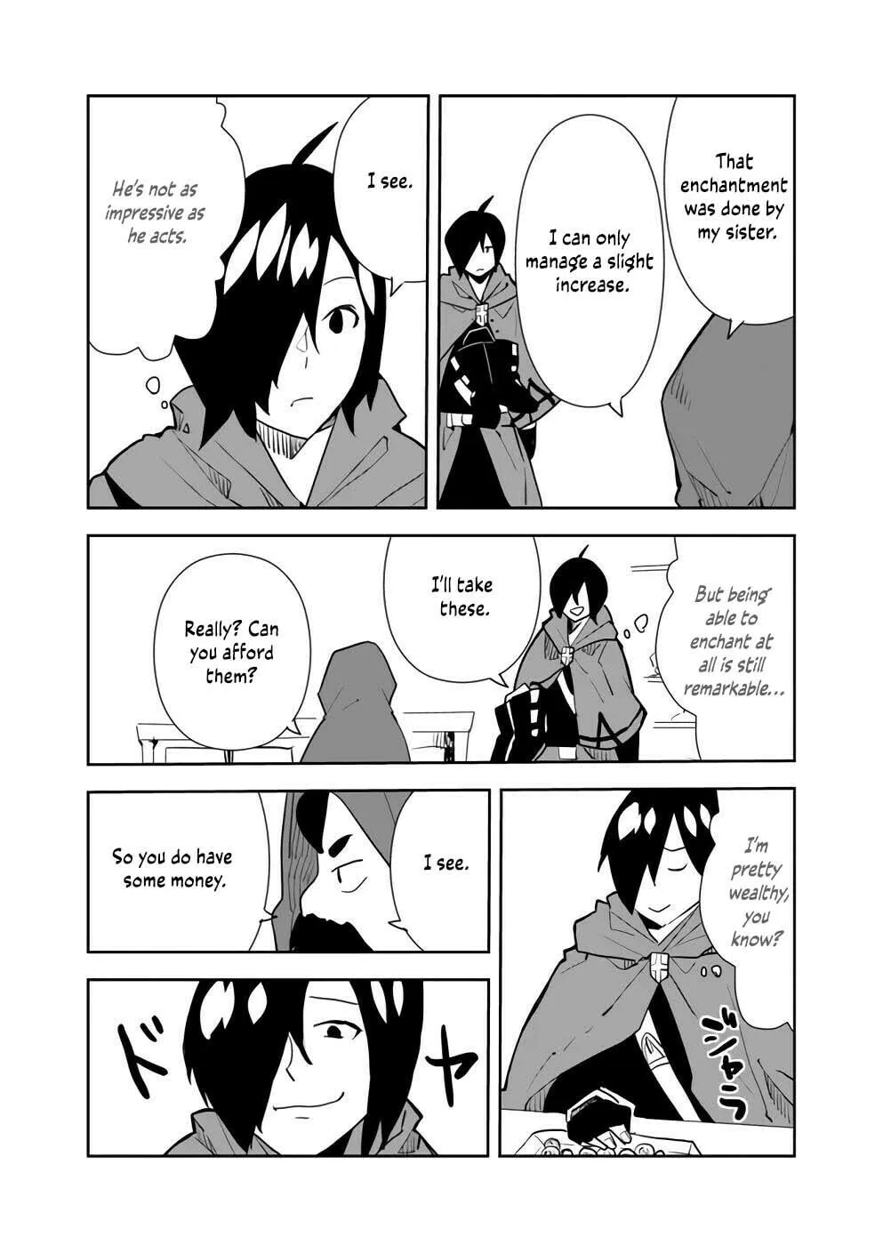 I Came to Another World as a Jack of All Trades and a Master of None to Journey While Relying on Quickness Chapter 56 page 7 - 