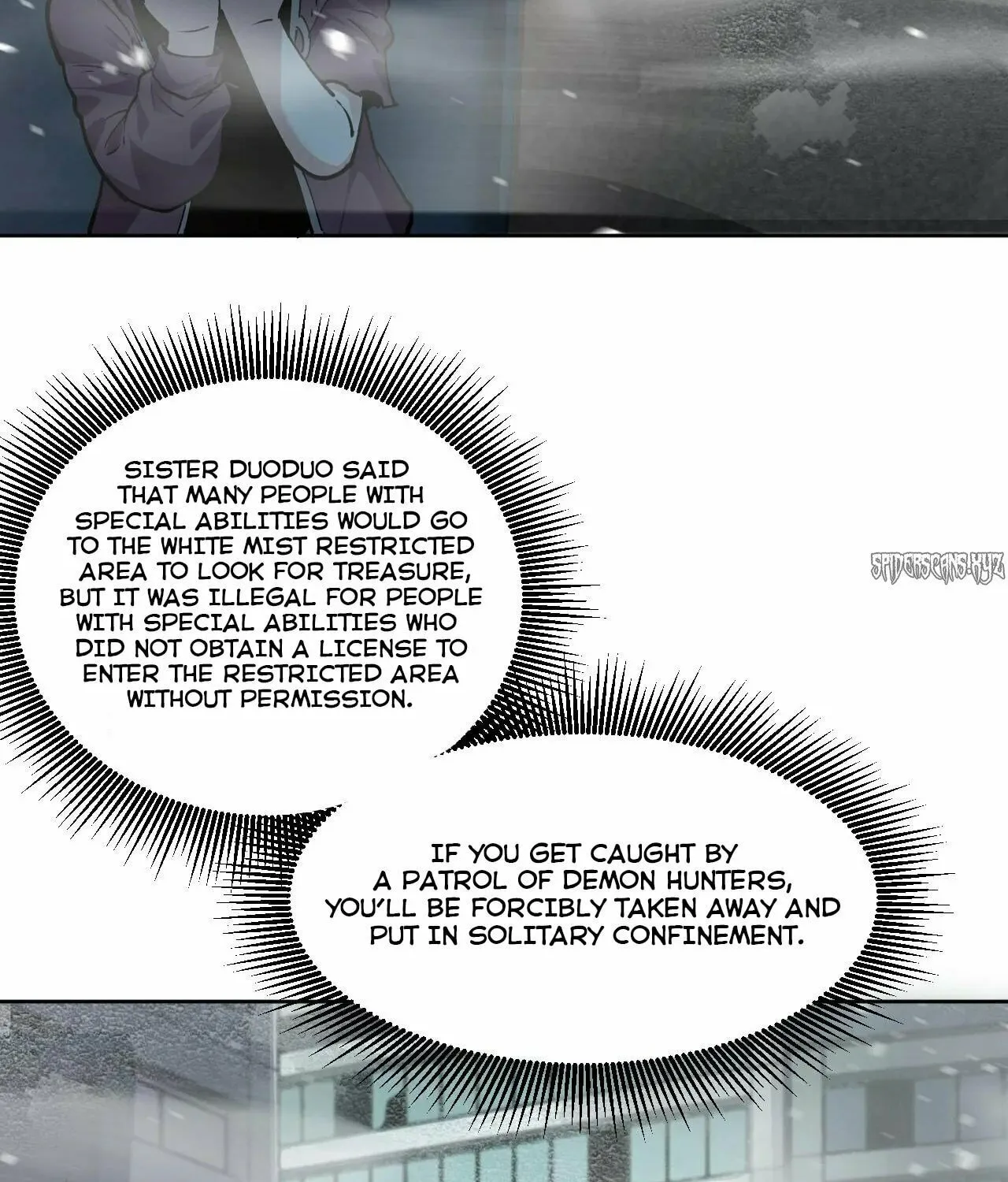 I Can See the Forbidden Zone Rules Chapter 12 page 42 - 
