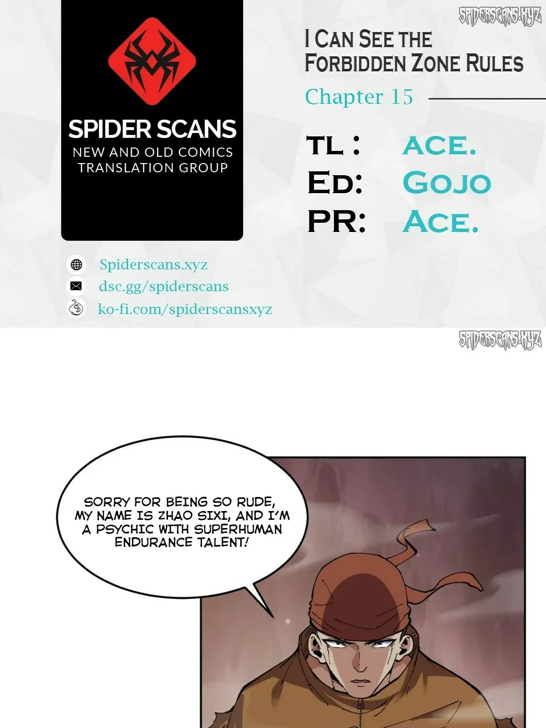 I Can See the Forbidden Zone Rules Chapter 15 page 1 - 