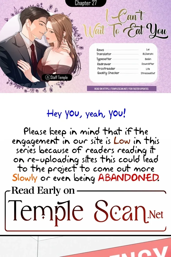 I Can't Get Enough of You Chapter 27 page 1 - 