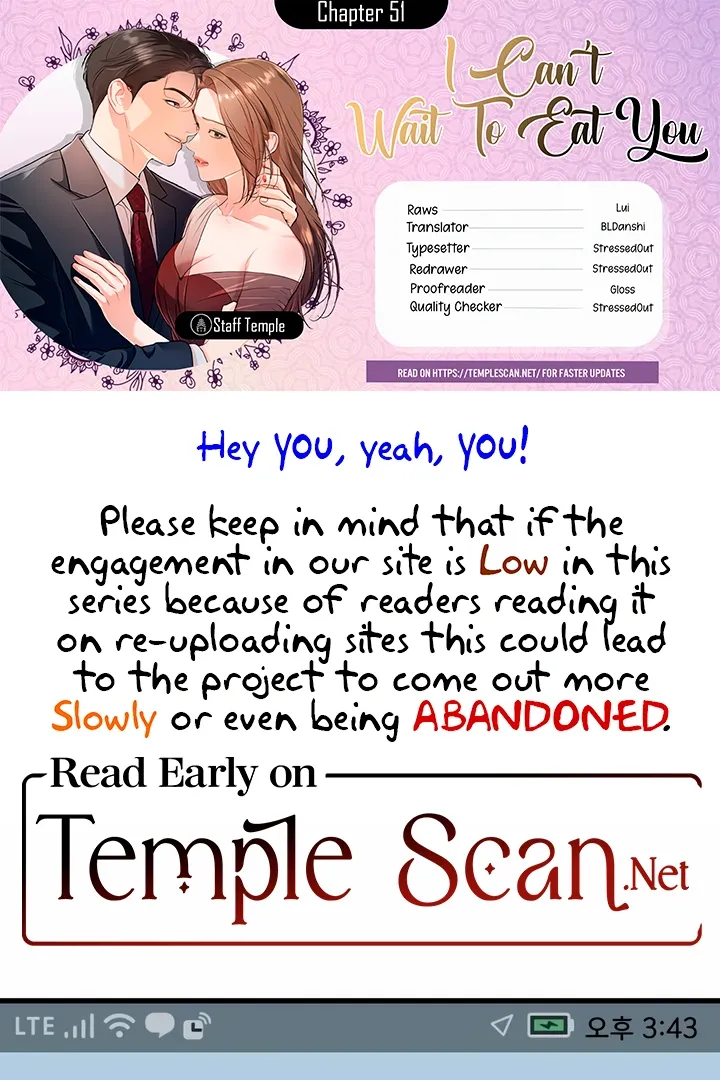 I Can't Get Enough of You Chapter 51 page 1 - 