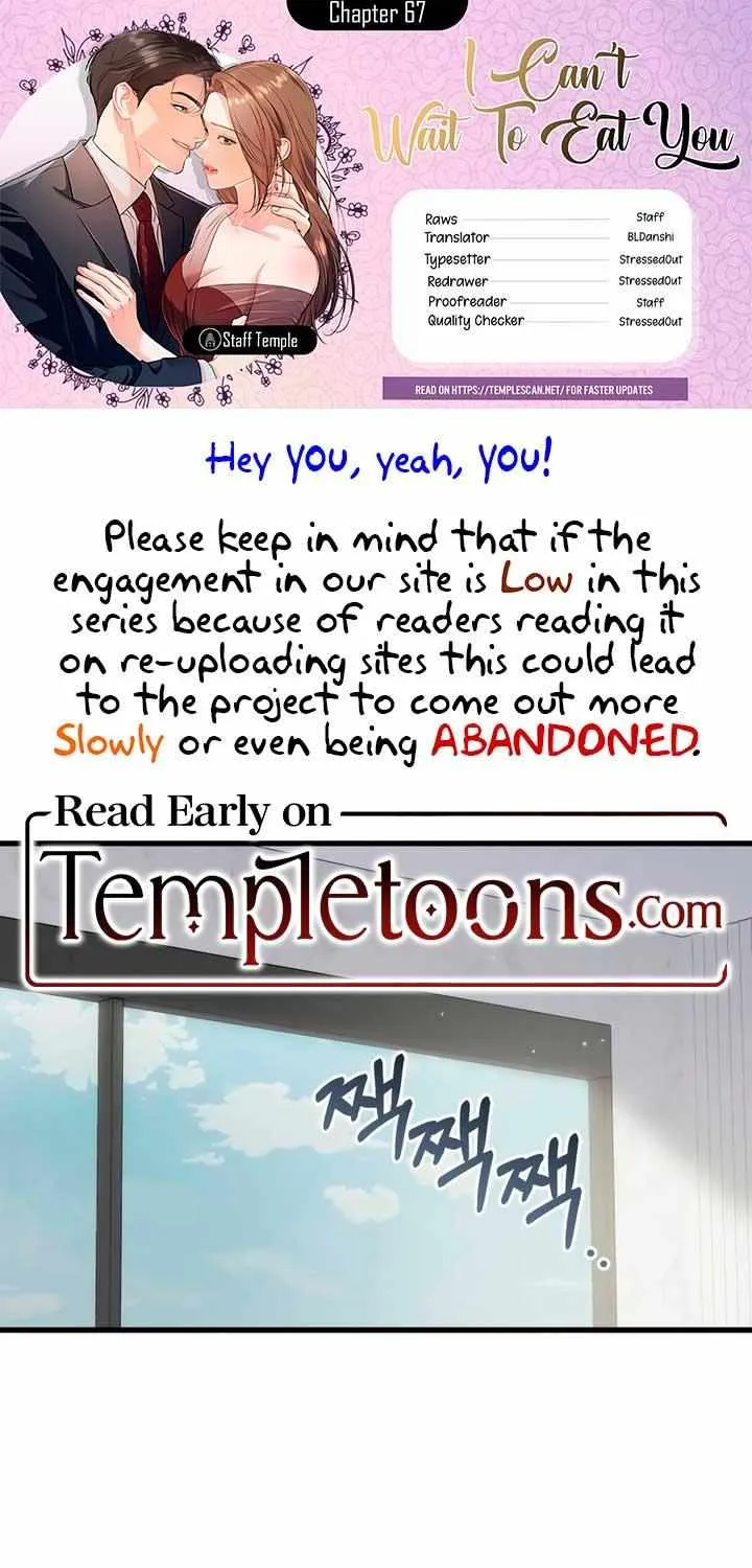 I Can’t Wait To Eat You Chapter 67 page 1 - 
