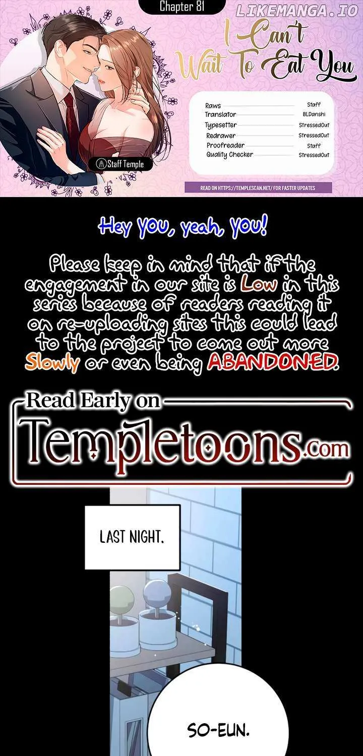I Can’t Wait To Eat You Chapter 81 page 2 - 