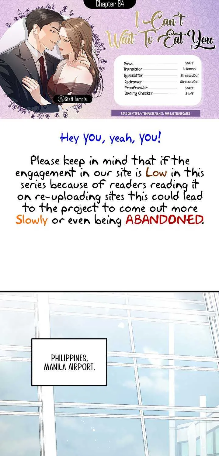 I Can’t Wait To Eat You Chapter 84 page 1 - 