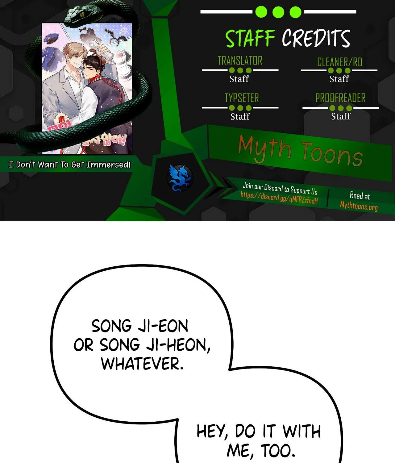 I Don't Want To Get Immersed! Chapter 4 page 1 - 