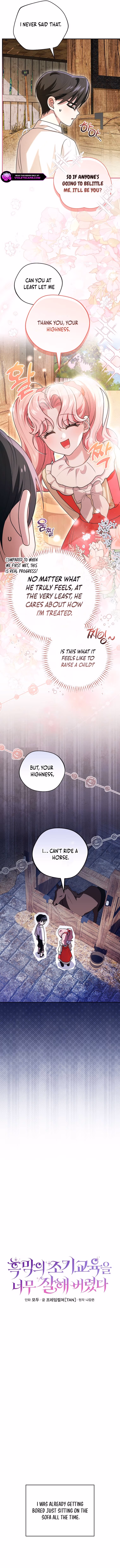 I Ended Up Educating the Secret Villain Too Well Chapter 8 page 2 - 