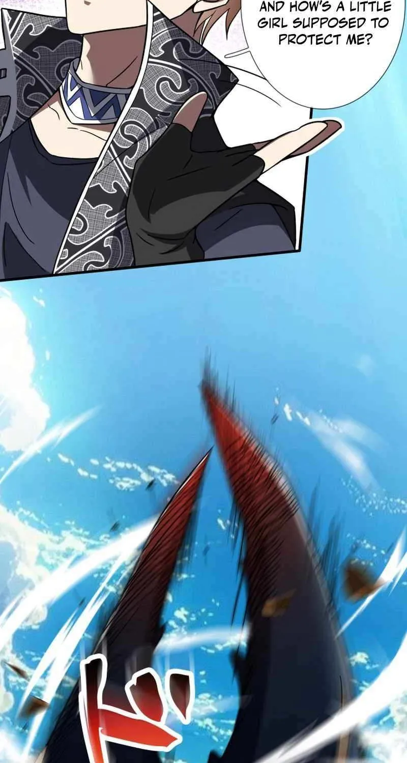 I Got reincarnated but my only ally is a little girl with cheat powers!? Chapter 1 page 37 - 