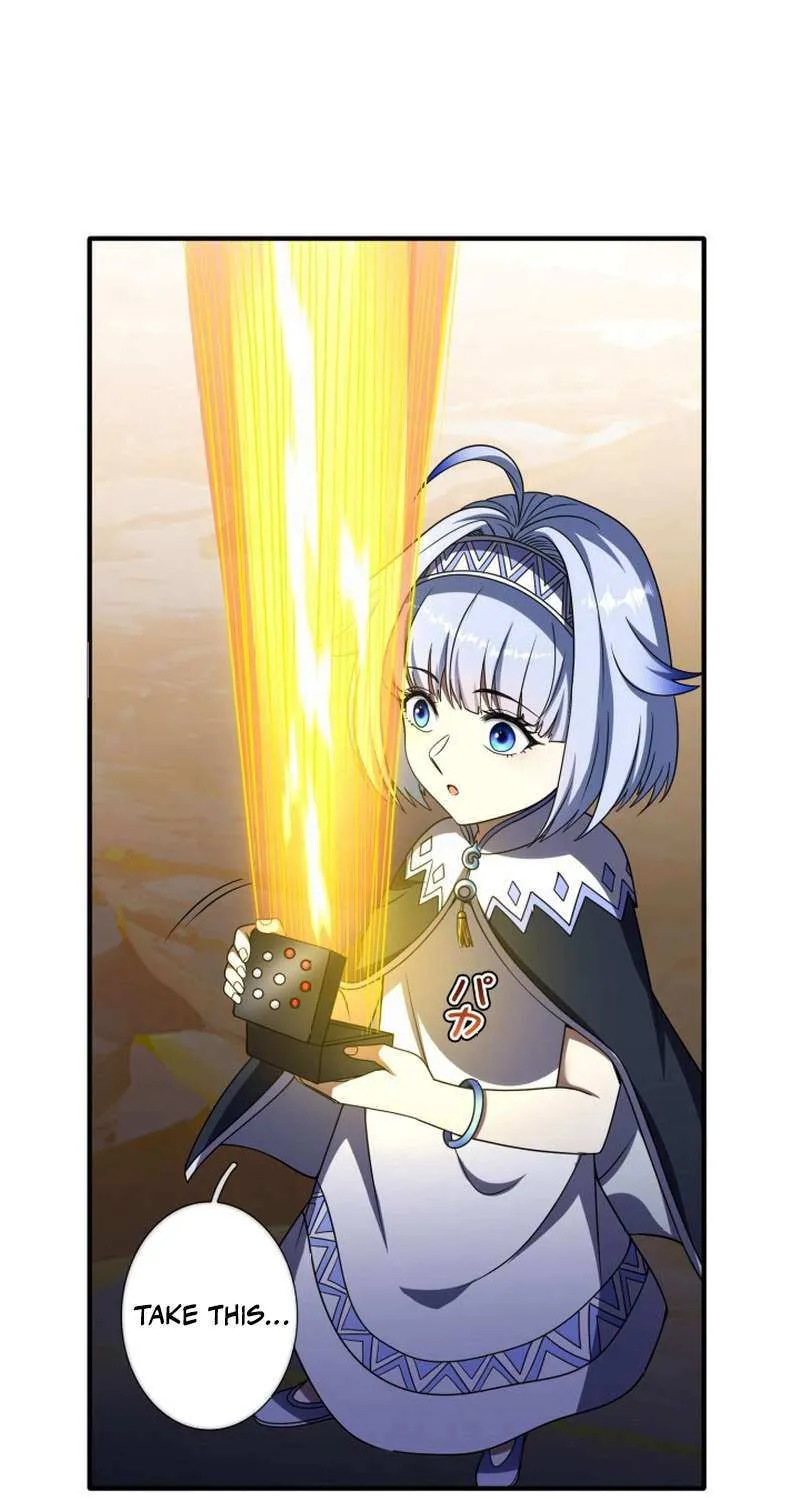I Got reincarnated but my only ally is a little girl with cheat powers!? Chapter 12 page 55 - 