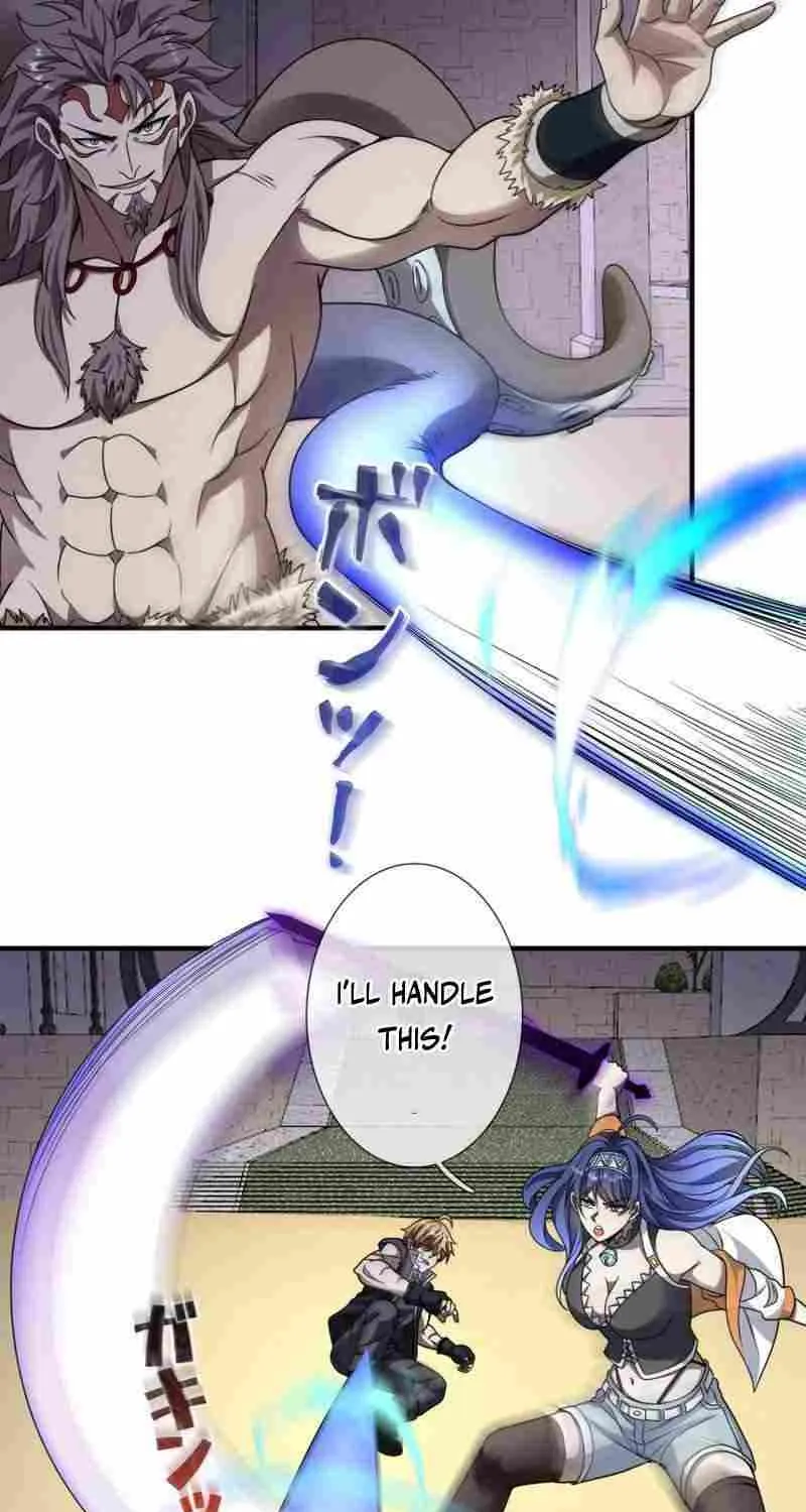I Got reincarnated but my only ally is a little girl with cheat powers!? Chapter 18 page 55 - 