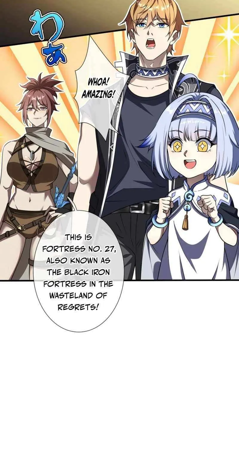 I Got reincarnated but my only ally is a little girl with cheat powers!? Chapter 2 page 35 - 