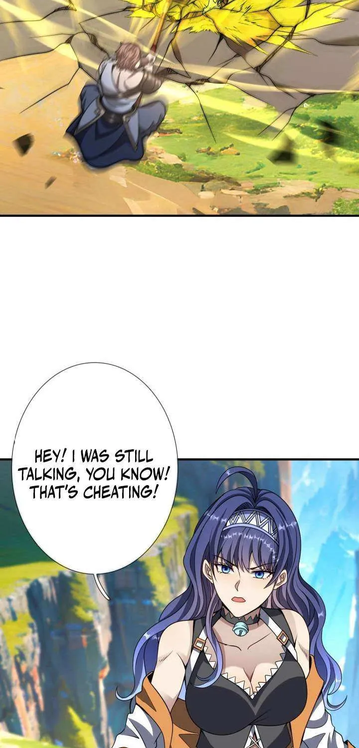 I Got reincarnated but my only ally is a little girl with cheat powers!? Chapter 35 page 54 - 