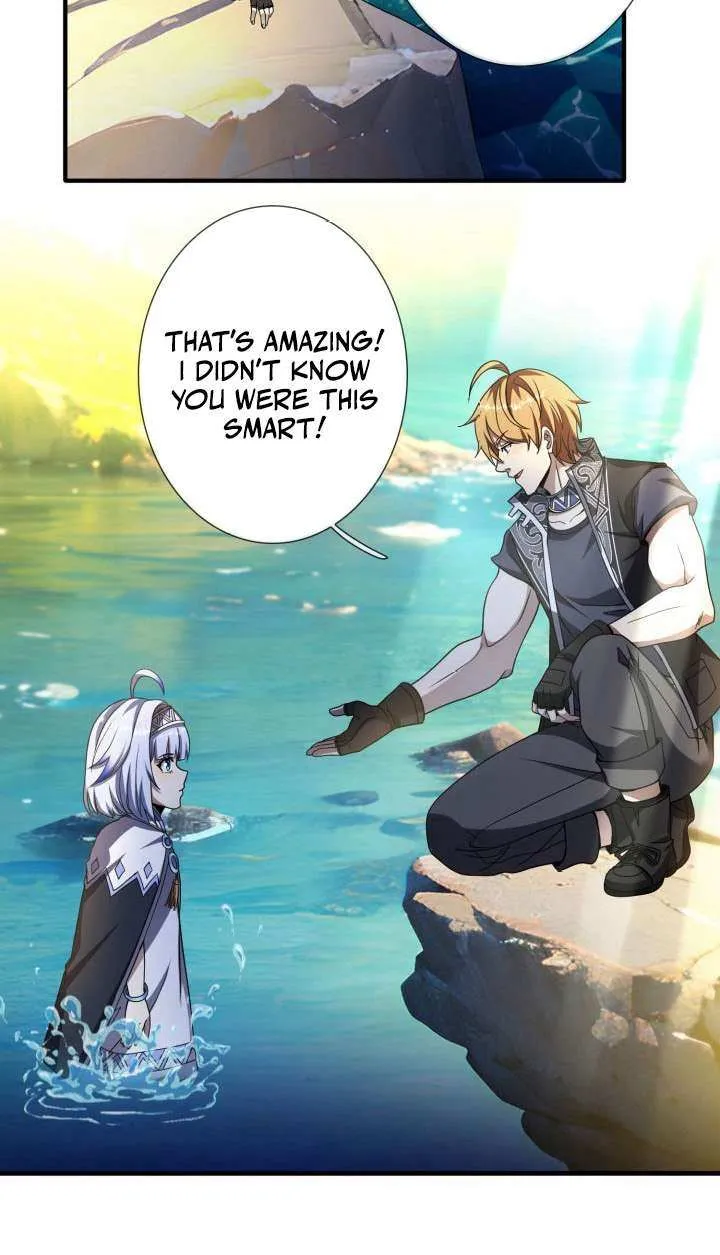 I Got reincarnated but my only ally is a little girl with cheat powers!? Chapter 35 page 9 - 