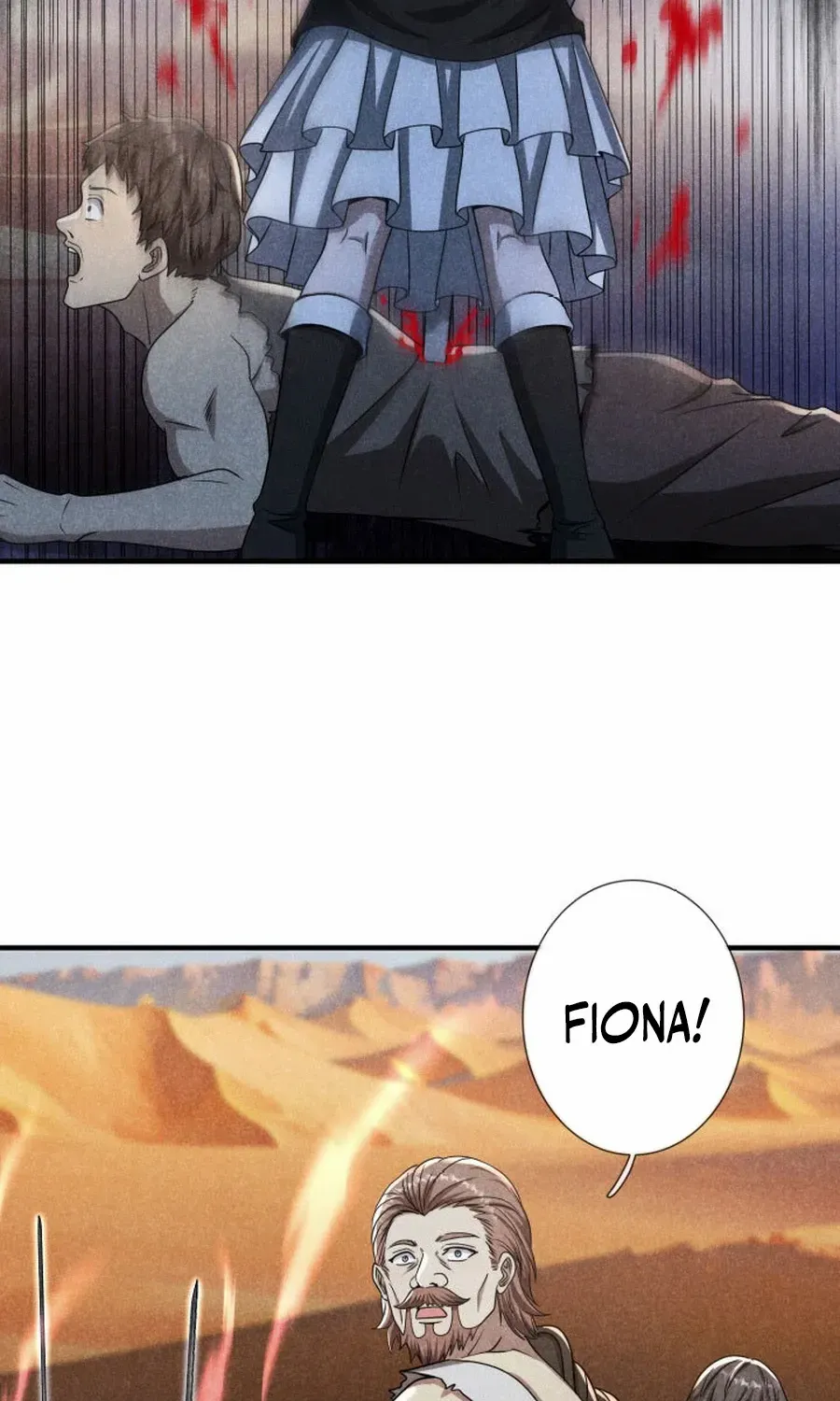 I Got reincarnated but my only ally is a little girl with cheat powers!? Chapter 39 page 42 - 