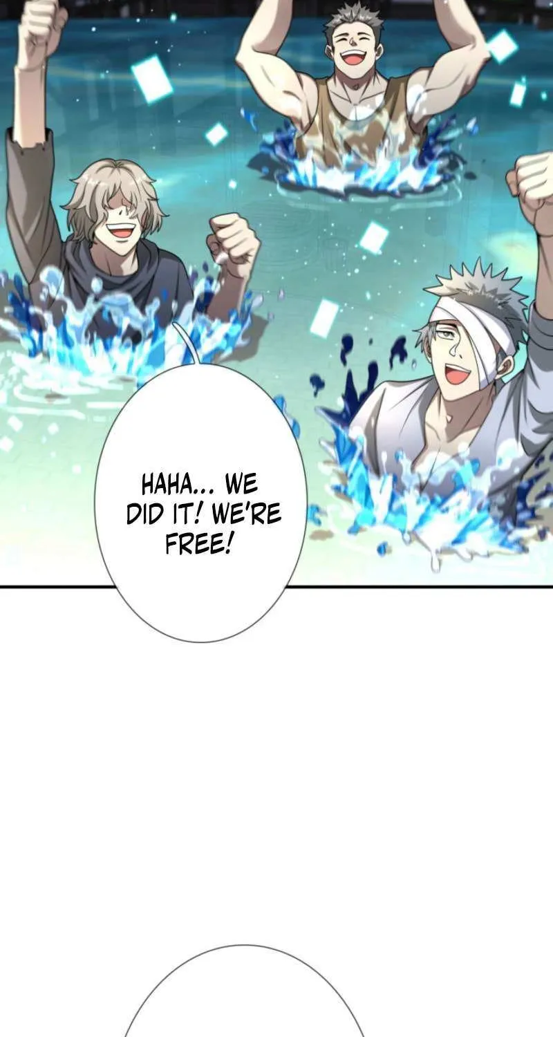 I Got reincarnated but my only ally is a little girl with cheat powers!? Chapter 43 page 57 - 