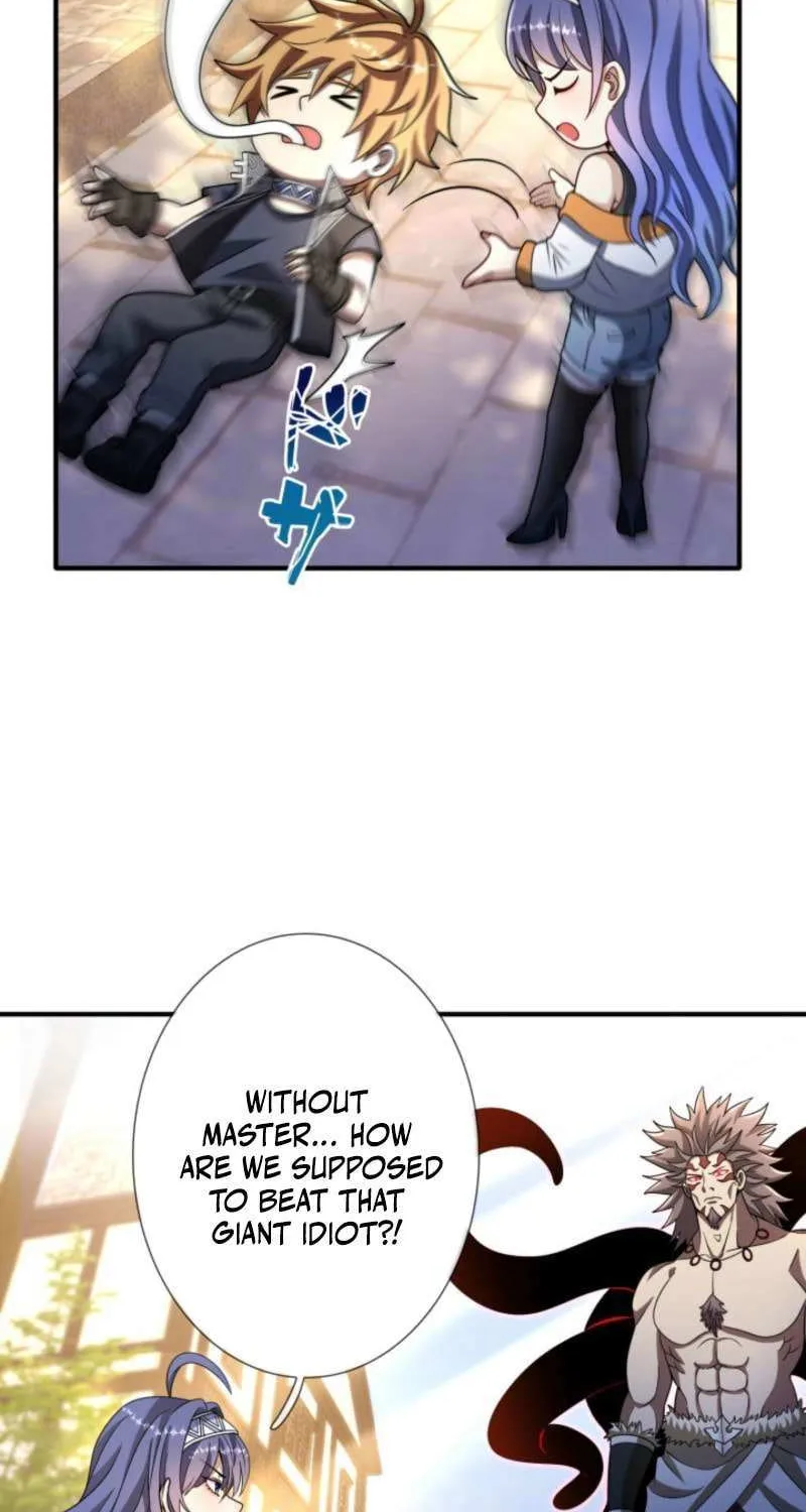 I Got reincarnated but my only ally is a little girl with cheat powers!? Chapter 44 page 56 - 