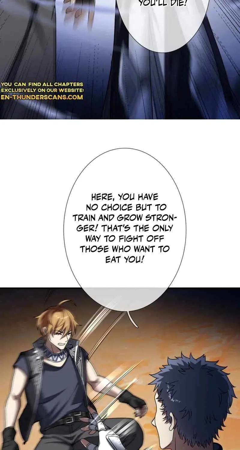 I Got reincarnated but my only ally is a little girl with cheat powers!? Chapter 6 page 34 - 