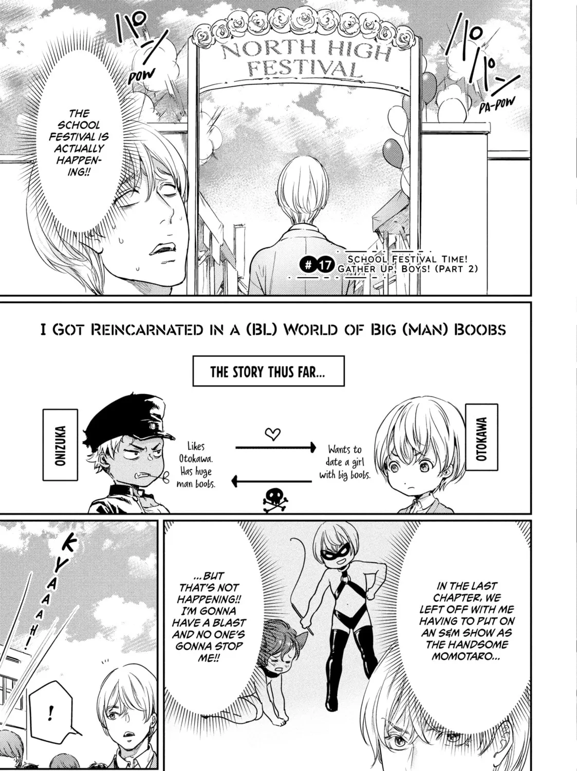 I Got Reincarnated in a (BL) World of Big (Man) Boobs Chapter 11 page 1 - 