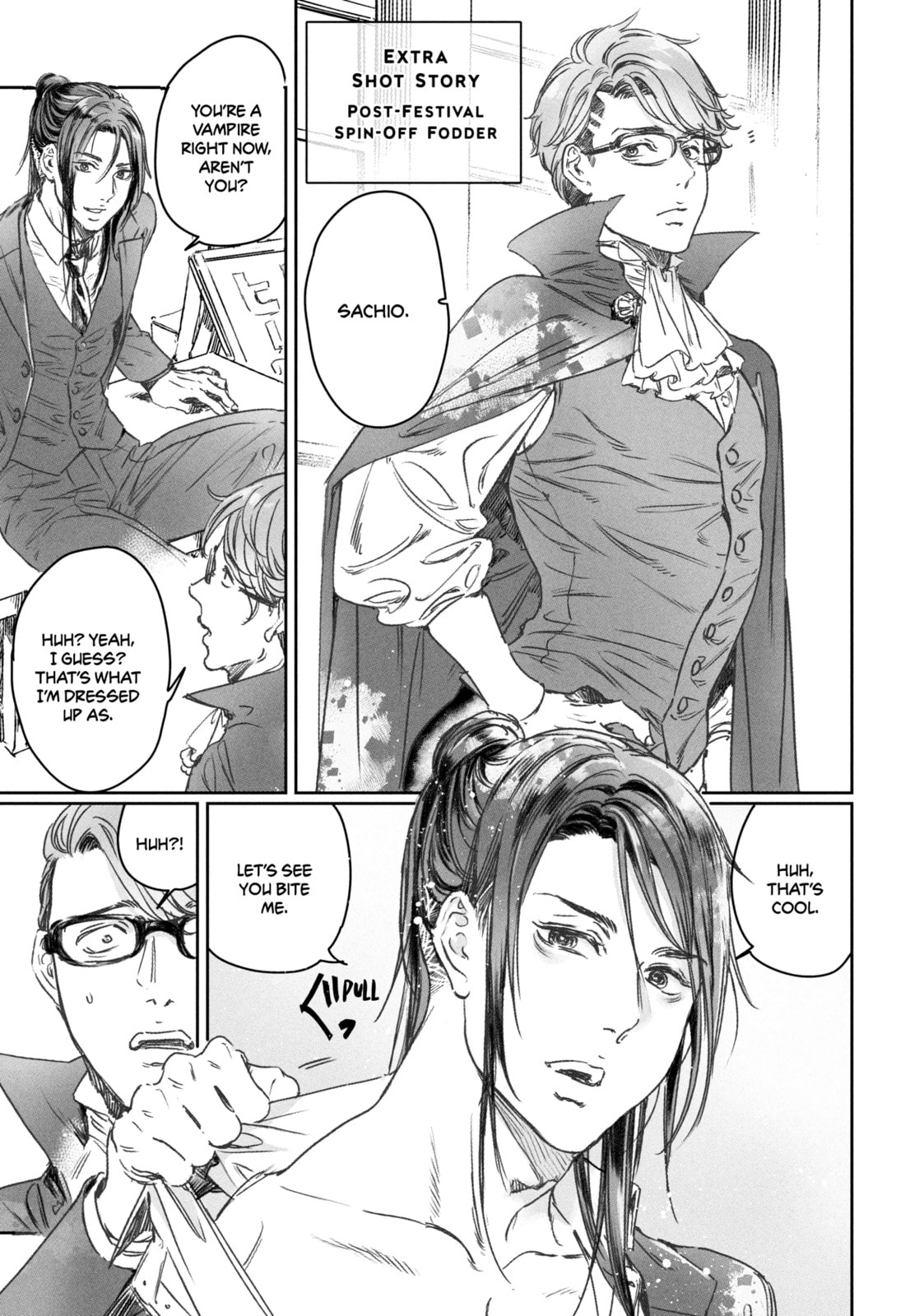 I Got Reincarnated in a (BL) World of Big (Man) Boobs Chapter 18.1 page 1 - 
