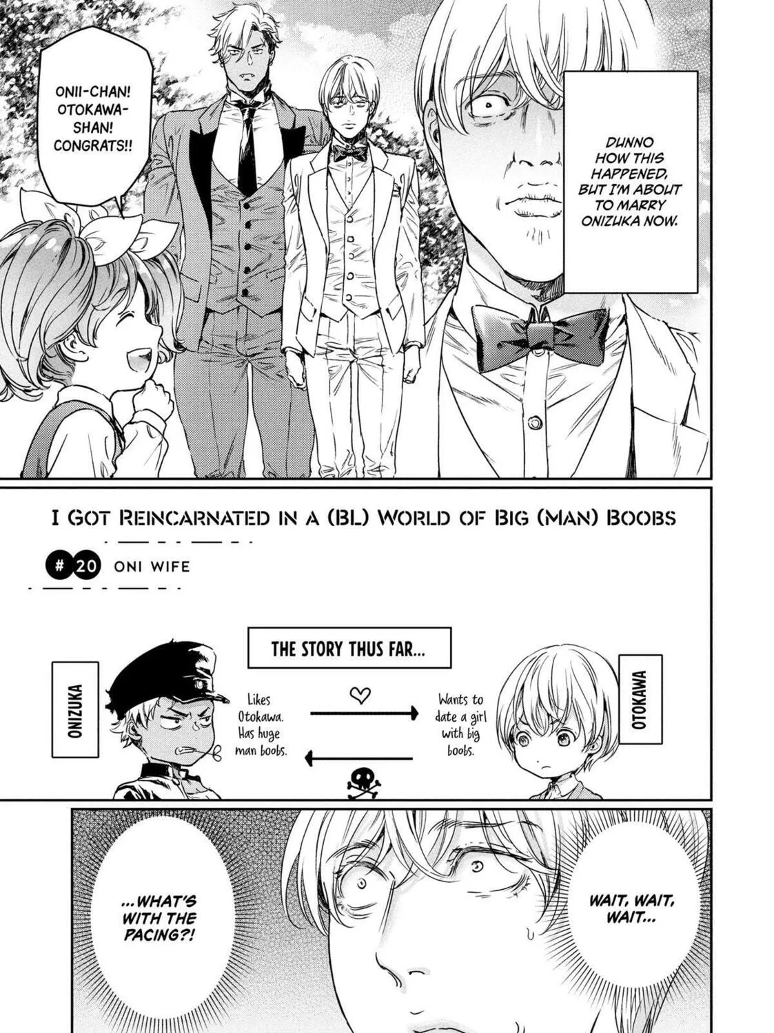 I Got Reincarnated in a (BL) World of Big (Man) Boobs Chapter 20 page 1 - 