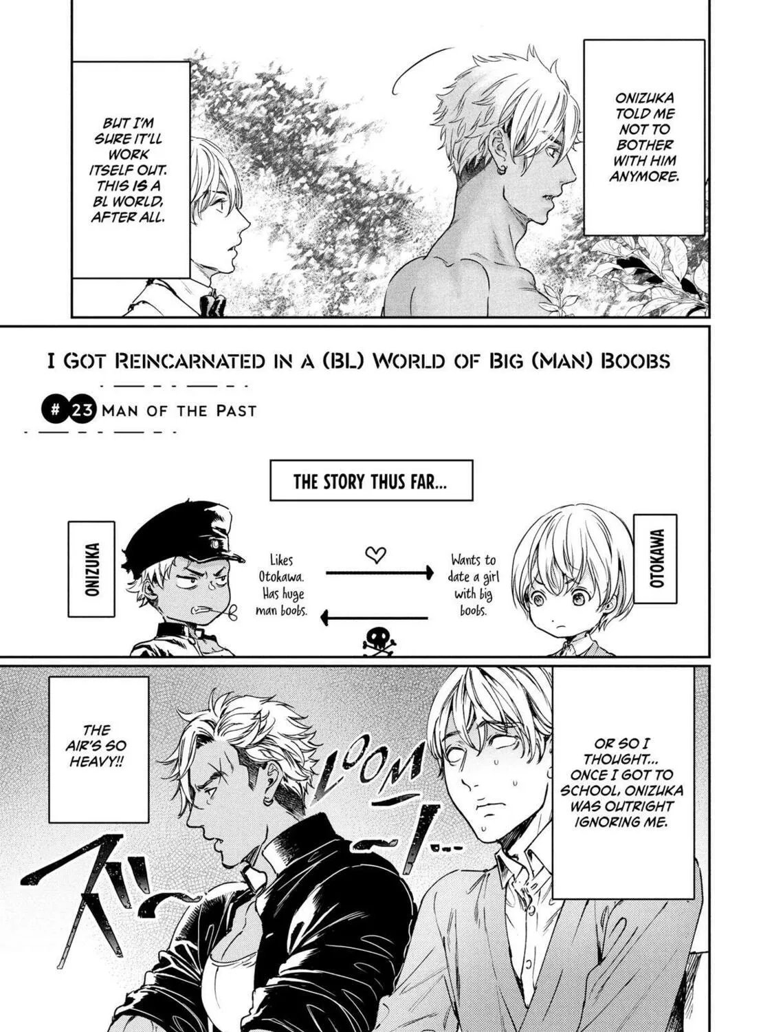 I Got Reincarnated in a (BL) World of Big (Man) Boobs Chapter 23 page 1 - 