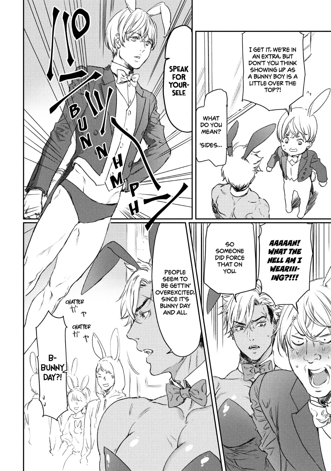 I Got Reincarnated in a (BL) World of Big (Man) Boobs Chapter 7.1 page 2 - 