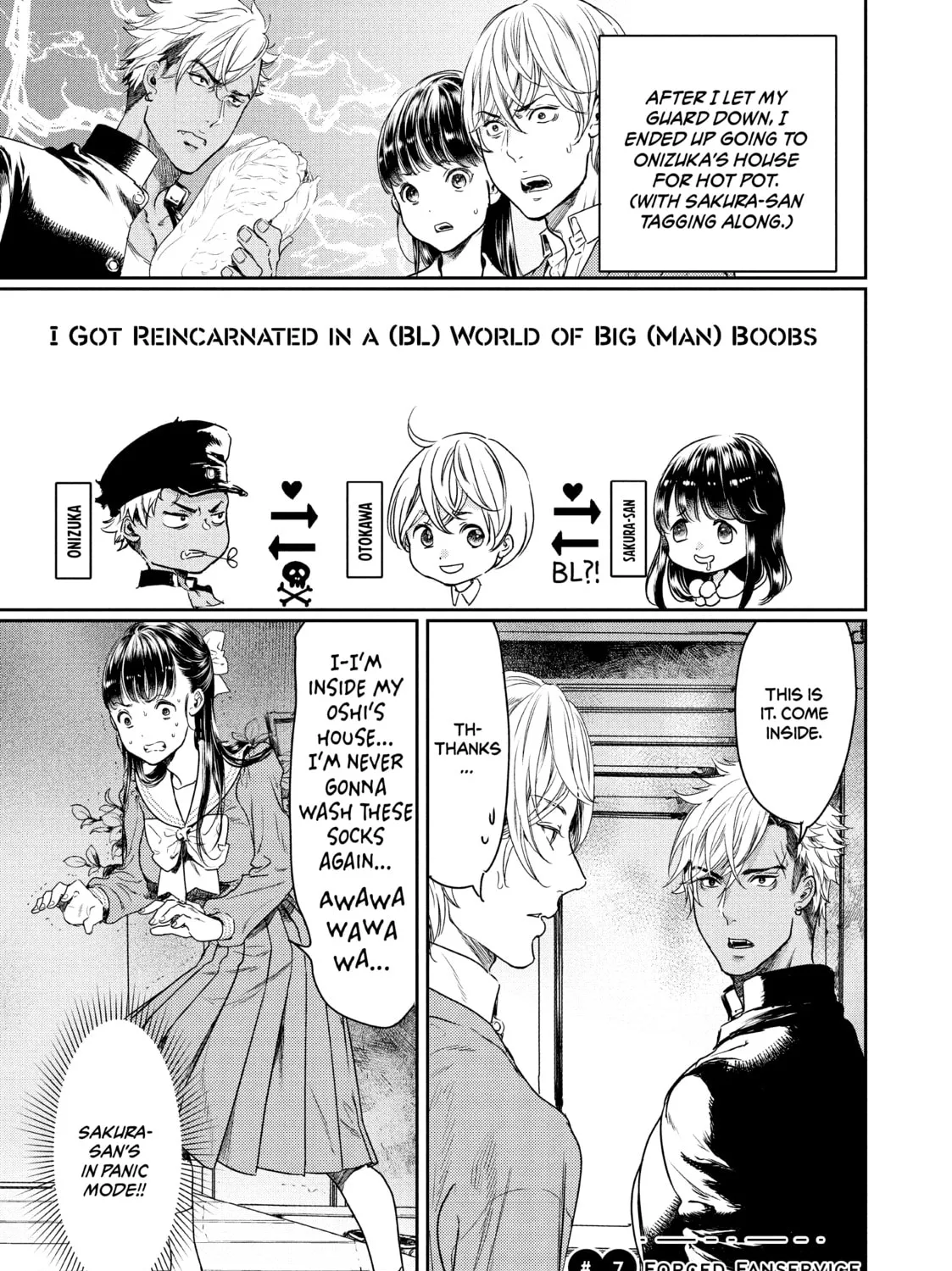 I Got Reincarnated in a (BL) World of Big (Man) Boobs Chapter 7 page 1 - 