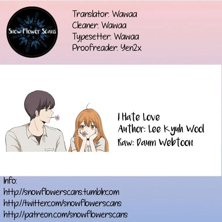 I Hate Love Chapter 14 page 1 - 