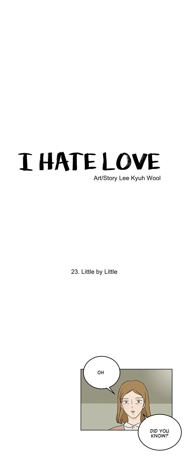 I Hate Love Chapter 23 page 8 - 