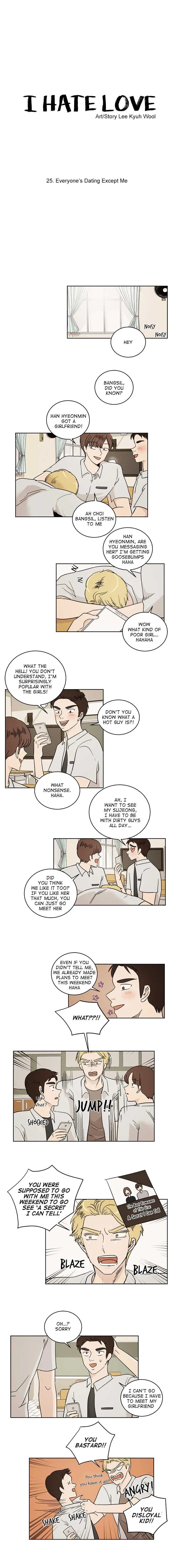 I Hate Love Chapter 25 page 6 - 