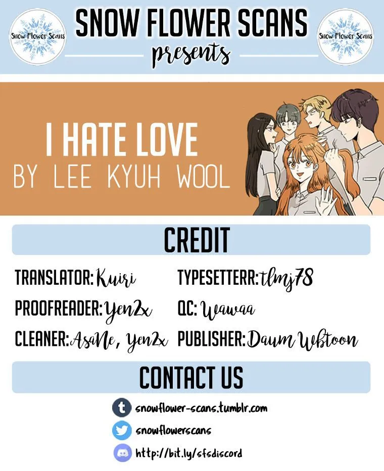 I Hate Love Chapter 31 page 1 - 