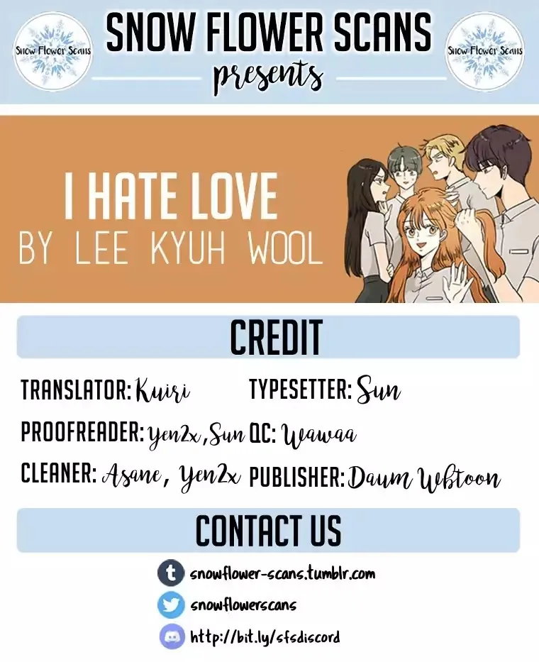 I Hate Love Chapter 34 page 1 - 