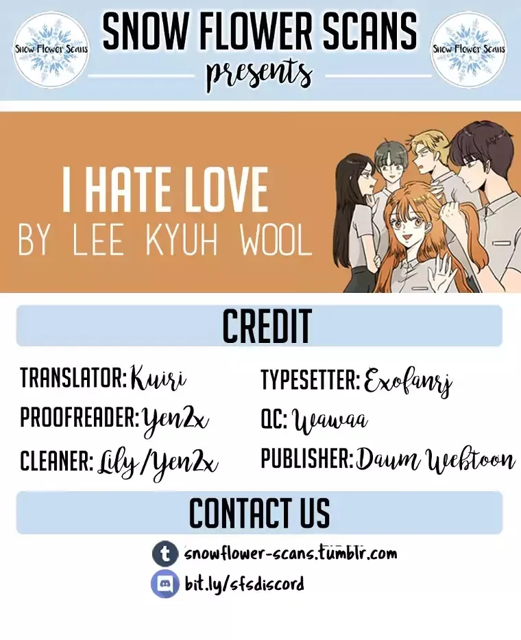I Hate Love Chapter 41.5 page 1 - 