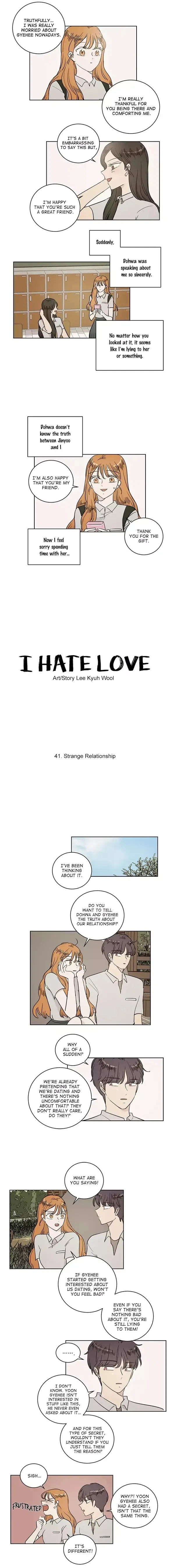 I Hate Love Chapter 41 page 5 - 