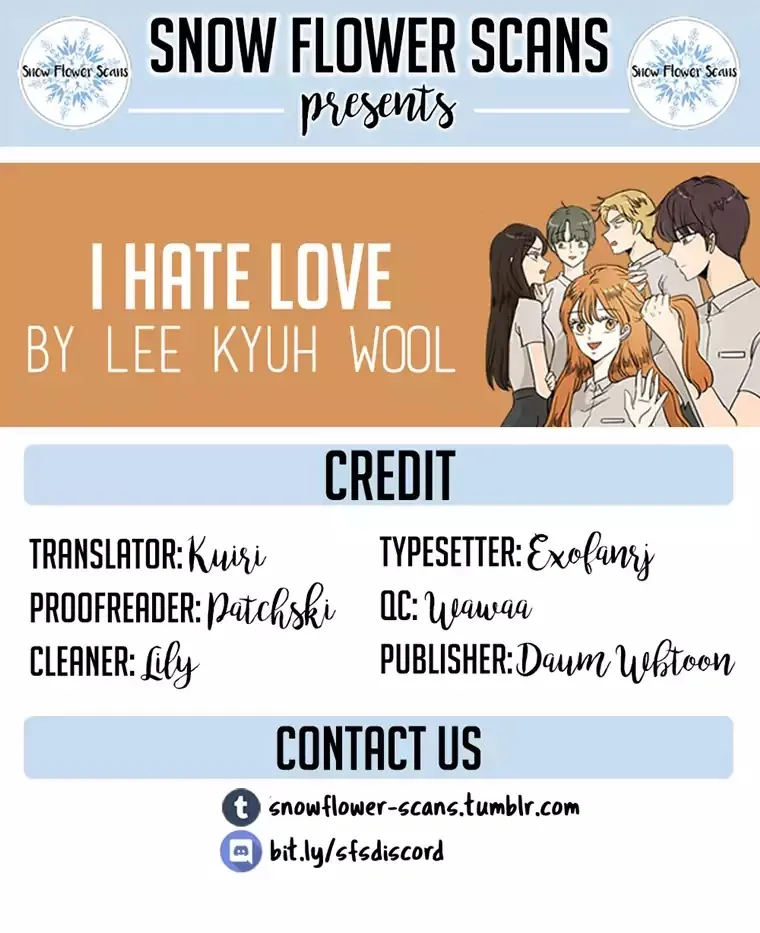 I Hate Love Chapter 44 page 1 - 