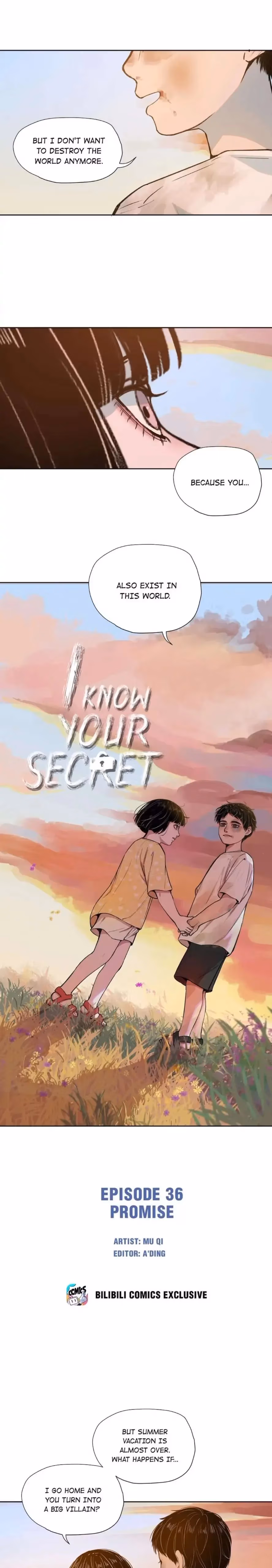 I Know Your Secret Chapter 36 page 1 - 