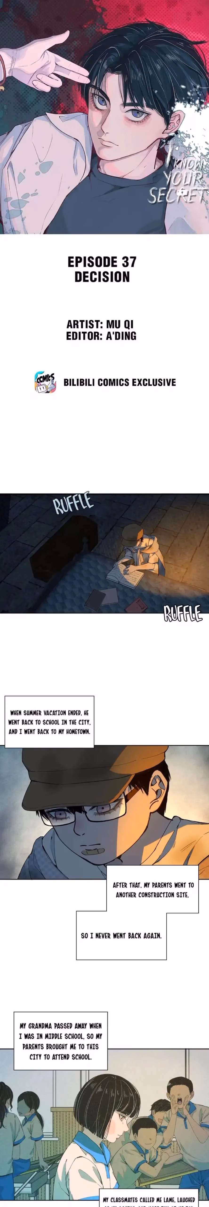I Know Your Secret Chapter 37 page 1 - 
