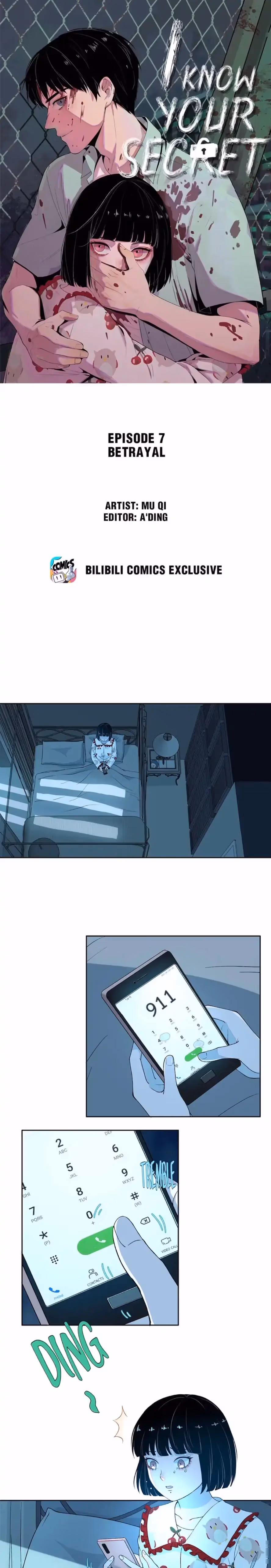 I Know Your Secret Chapter 7 page 1 - 
