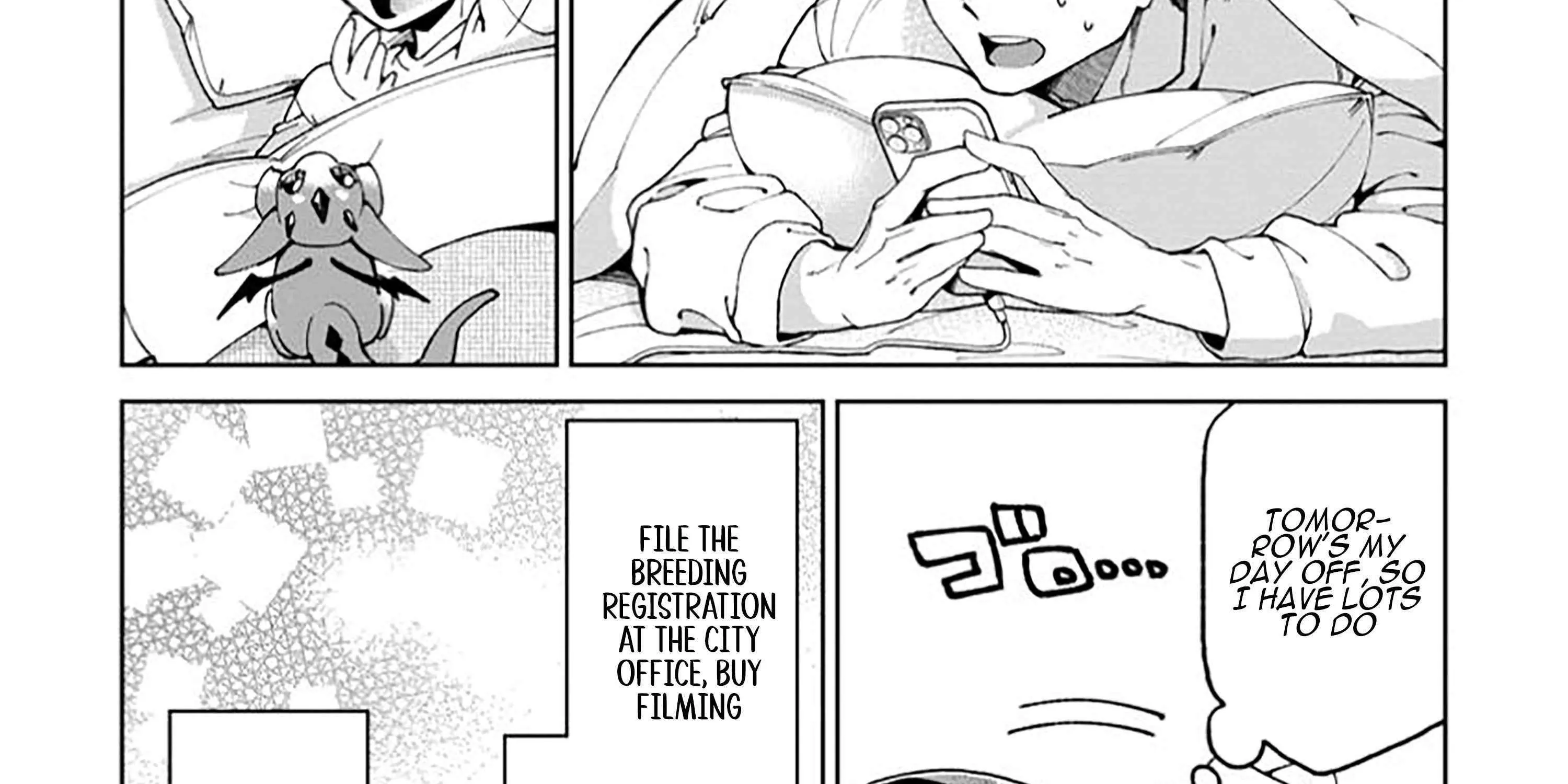 I'm an Overworked Corporate Slave, but After Being Embraced by a Dragon, I Started Streaming My Pet Life With a Tiny Dragon and Monsters on a Farm Chapter 1 page 79 - 