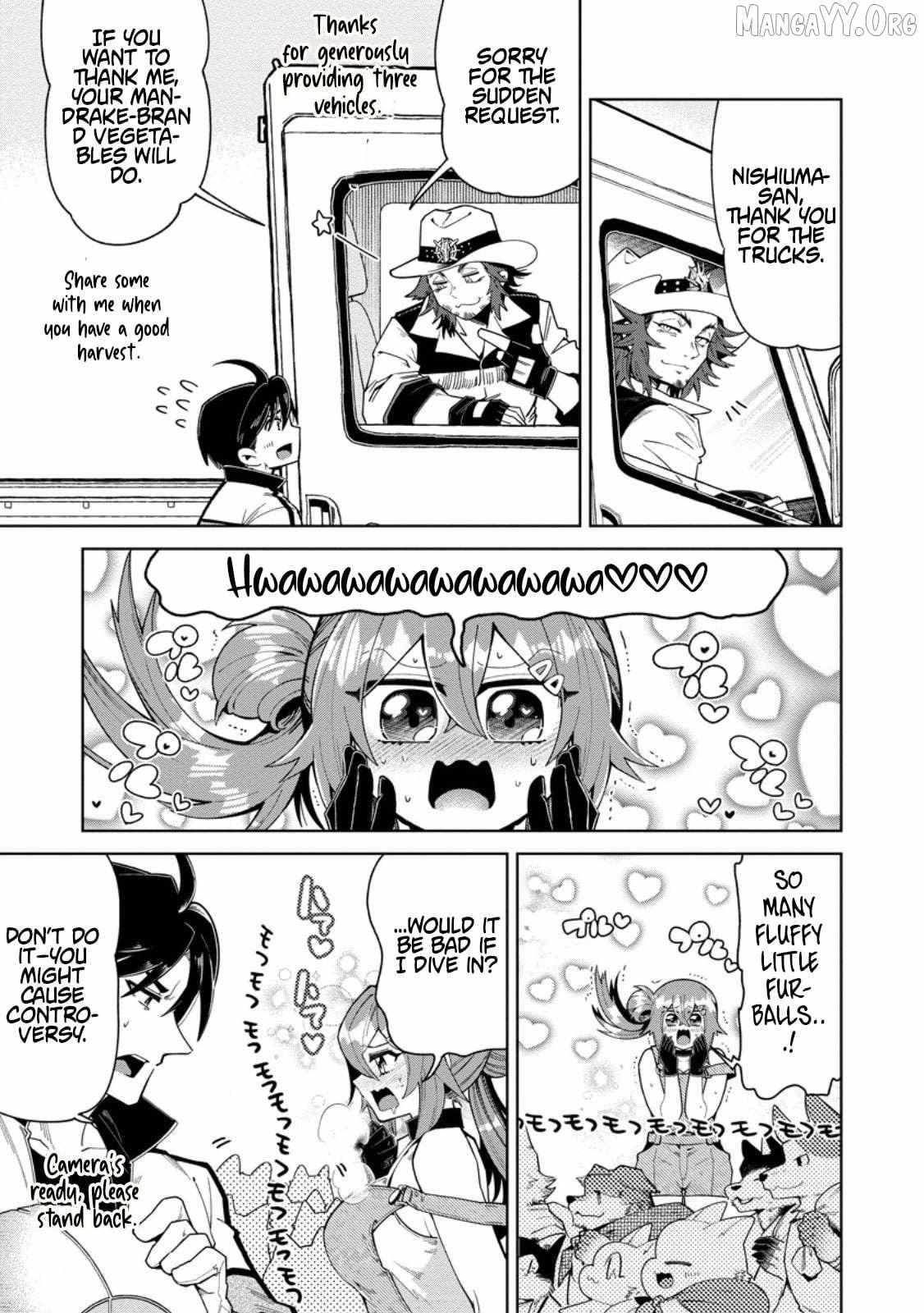 I'm an Overworked Corporate Slave, but After Being Embraced by a Dragon, I Started Streaming My Pet Life With a Tiny Dragon and Monsters on a Farm Chapter 10.3 page 8 - 