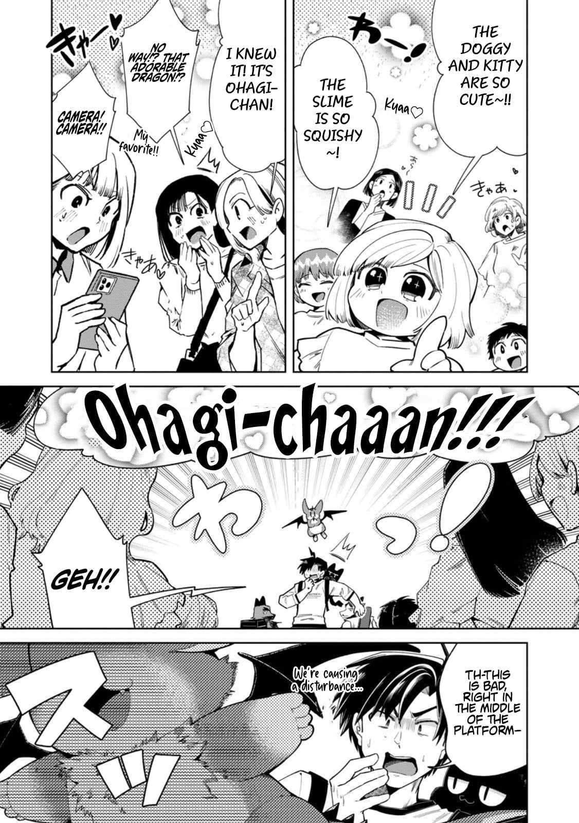 I'm an Overworked Corporate Slave, but After Being Embraced by a Dragon, I Started Streaming My Pet Life With a Tiny Dragon and Monsters on a Farm Chapter 11 page 3 - 