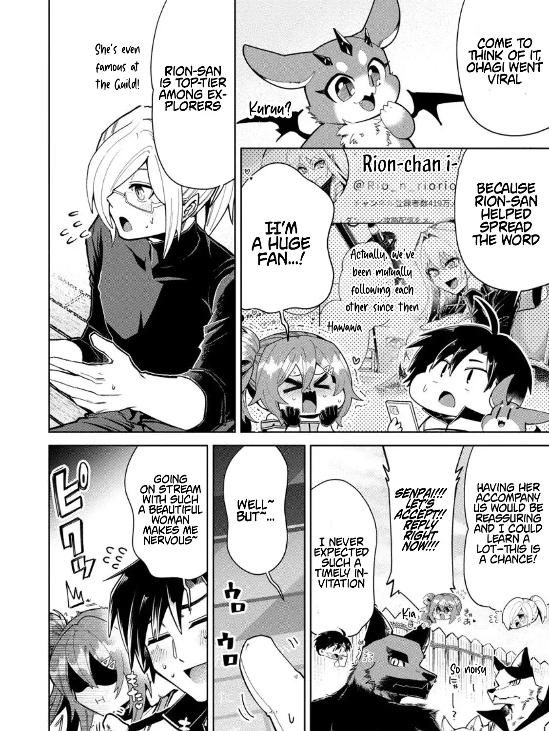 I'm an Overworked Corporate Slave, but After Being Embraced by a Dragon, I Started Streaming My Pet Life With a Tiny Dragon and Monsters on a Farm Chapter 12.1 page 4 - 