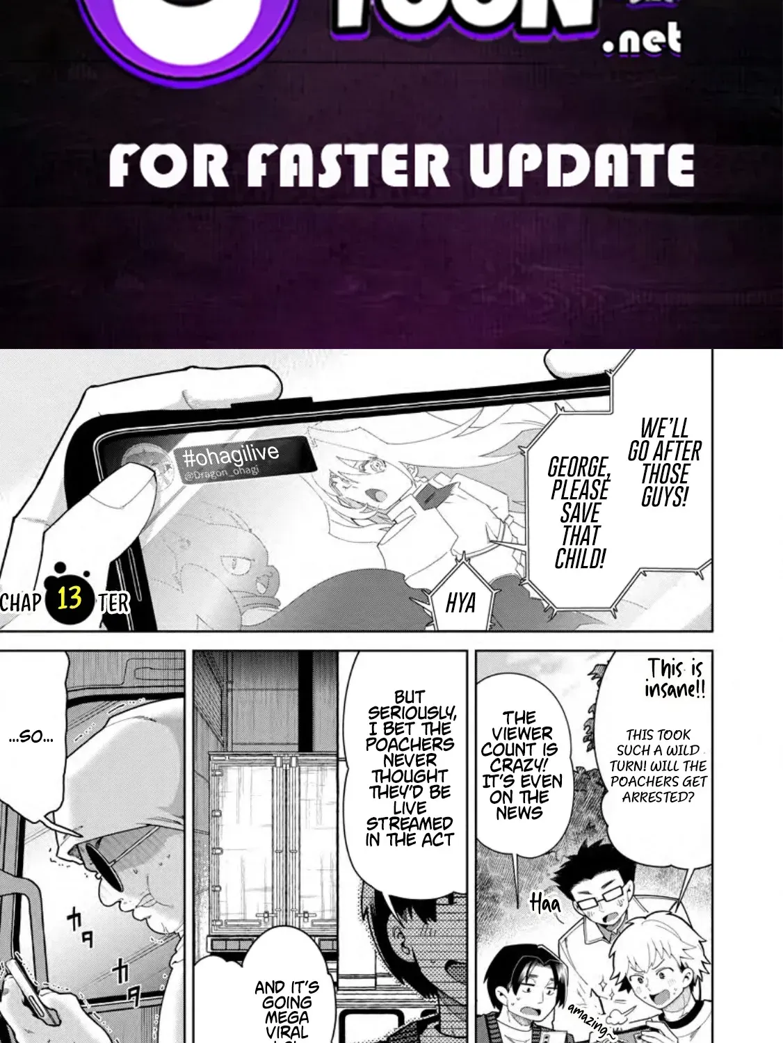 I'm an Overworked Corporate Slave, but After Being Embraced by a Dragon, I Started Streaming My Pet Life With a Tiny Dragon and Monsters on a Farm Chapter 13.1 page 2 - 
